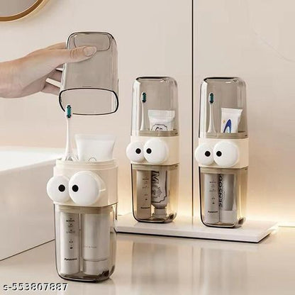 Travel toothbrush case | Combo Pack Of 2 | Portable toothbrush storage box | Lightweight toothbrush case | Hygienic toothbrush storage case | Durable plastic toothbrush holder