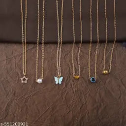 Combo of 6 Allure Charming Women Necklaces & Chains