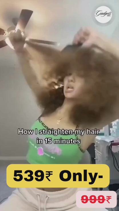 Rechargeable Hot Comb Hair Straightener