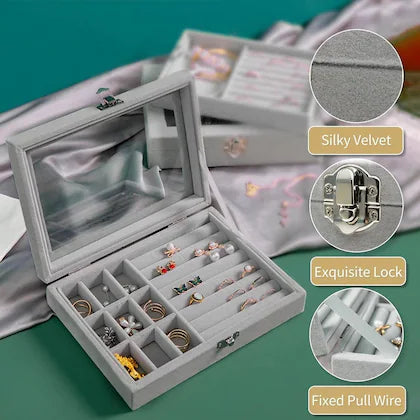 Premium Women Jewelry Storage Box (Pack of 1)